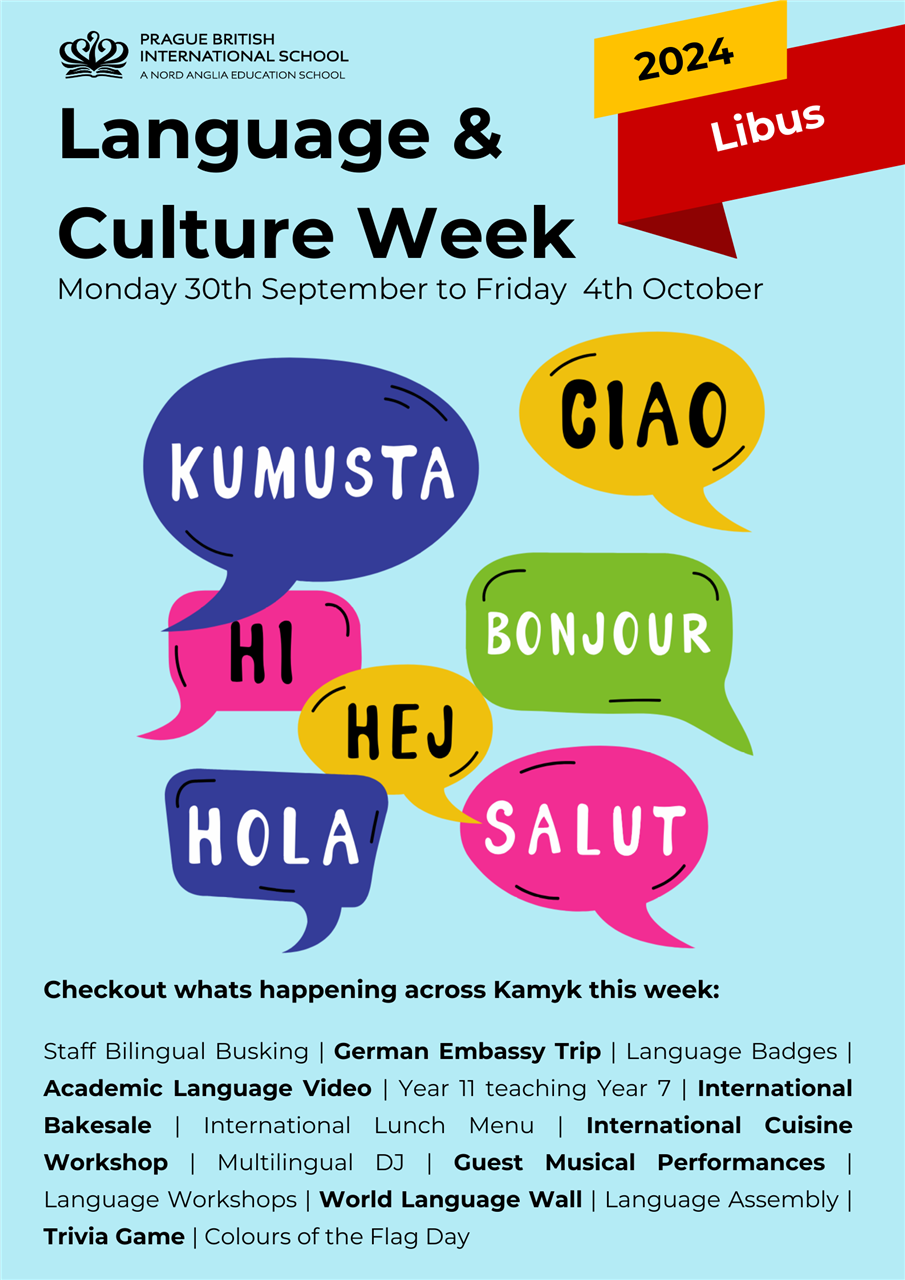Secondary School Week 4 Update — Prague British International School